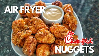 Chic Fil A Chicken Nuggets Copy Cat Recipe  Air Fryer Chicken Nuggets [upl. by Leinaj56]