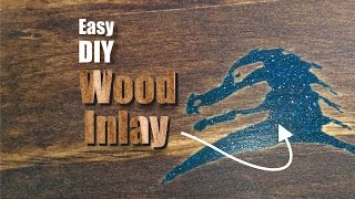 Easy DIY Wood Inlay [upl. by Nodanrb847]