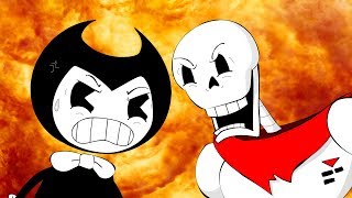 BENDY vs UNDERTALE  Animated Parody [upl. by Acirne]