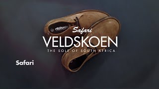 Veldskoen Vellies Black Sole Safari Genuine Leather Chukka Desert Shoe Handmade In South Africa [upl. by Cope]