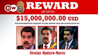 US puts bounty on Venezuelas president Nicolas Maduro  DW News [upl. by Pulling966]