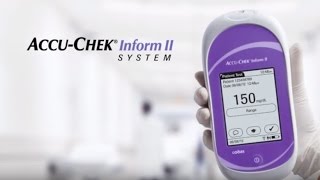 ACCU CHEK Inform II  Introduction [upl. by Nimzzaj240]