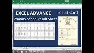 school report card and result sheet format excel [upl. by Nosaj861]