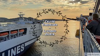 CRUISE SARDEGNA Grimaldi lines  Livorno  Olbia [upl. by Ahseek3]