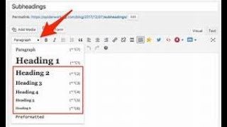 How to use subheadings headings in APA [upl. by Niwdog425]