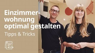 Einzimmerwohnung einrichten  IKEA Tipps amp Tricks [upl. by Mora]