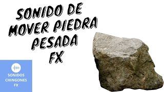 Sonido Moviendo Piedra Pesada 🔊 Efecto de Sonido [upl. by Monafo165]