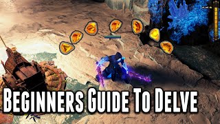 Path of Exile Azurite Mine  Delve beginners guide  How to make money from Nikos Azurite Mine [upl. by Atterahs]