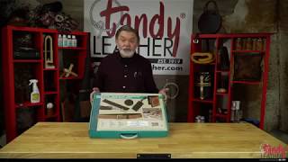 Beginner Leather Carving Introduction By Jim Linnell Part 1 of 3 [upl. by Sabec]