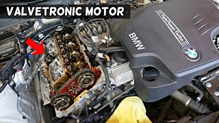 BMW VALVETRONIC MOTOR REPLACEMENT BMW F30 F31 F34 320i 328i [upl. by Alakcim]