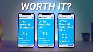 ATampT Prepaid Review Is It Worth It [upl. by Luttrell]