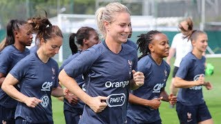 Équipe de France Féminine  lentraînement des Bleues en replay I FFF 2019 [upl. by Musette]