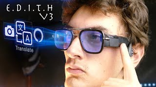 Real EDITH Glasses V3  The Most Advanced Smart Glasses Image Translation Voice Assistant [upl. by Boehmer]