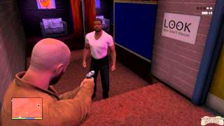 GTA 5  How To Shoot Up The Strip Club [upl. by Alie]