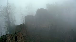 IRAN  Hyrcanian Caspian Forests Fort RudKhan Masuleh Village [upl. by Olgnaed]