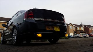 Vauxhall Vectra 20 Turbo 2008 SRi DeCat Exhaust Sound Z20NET [upl. by Hael]