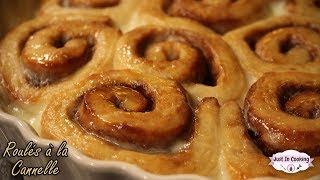 Recette des Roulés à la Cannelle ou Cinnamon Rollls [upl. by Kciderf]