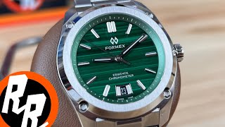 Formex Essence Malachite 39mm [upl. by Lebbie876]