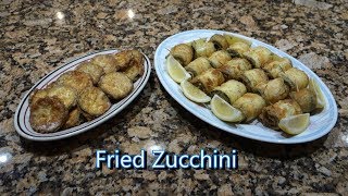 Italian Grandma Makes Fried Zucchini [upl. by Eiggem]