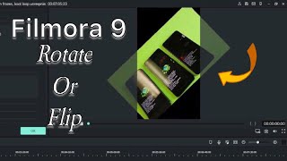 Filmora 9 How to Rotate or Flip Video amp Photos Perfectly [upl. by Eihpos826]