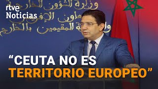 MARRUECOS Acusa a ESPAÑA de quotEUROPEZAR una CRISIS bilateralquot  RTVE Noticias [upl. by Leunamne]