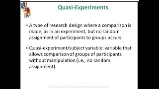 Research Design  Quasi Experimental Design  Definition Types amp Examples [upl. by Mccafferty400]