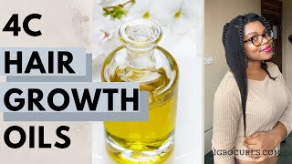 7 Best Oils for Natural 4c Hair Growth IGBOCURLS [upl. by Ahsaela561]