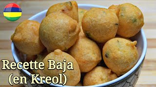 Recette Baja Mauricien en Kreol  Bhajia Special Ramadan [upl. by Fia]