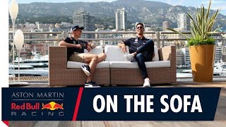 On the Sofa Monaco Special  Daniel Ricciardo and Max Verstappen talk F1 [upl. by Aroon]