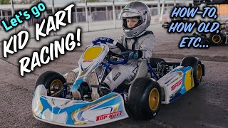 HOW TO GET STARTED IN KID KART RACING  Go Kart racing at 6years old  Learn how to start racing [upl. by Frederich]