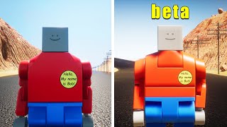 Brick Rigs Current vs Beta Version  Physics Comparison [upl. by Gerson]