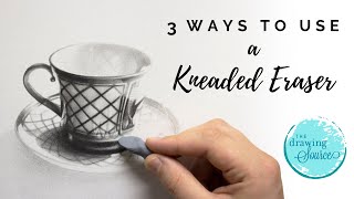 3 Effective Ways to Use a Kneaded Eraser for Realistic Drawing [upl. by Kirby]