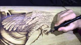 pyrography project 61 [upl. by Arakahs967]