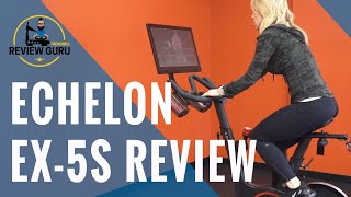 Echelon EX5s Exercise Bike Review [upl. by Gearard]