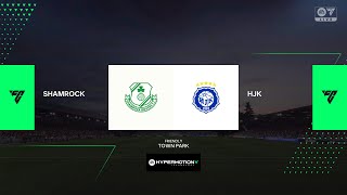 Shamrock Rovers vs HJK 21112024 Club Friendlies FC 25 [upl. by Hakceber]