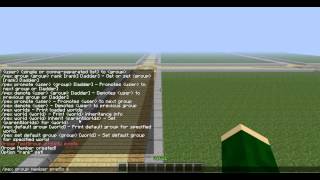 How to create groups with Permissions commands EASIEST WAY PermissionsEx Minecraft [upl. by Lua812]