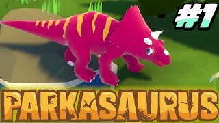 BEST DINOSAUR GAME 2018  Parkasaurus Ep 1 [upl. by Novart585]