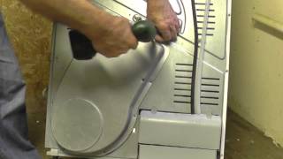 How To Replace Condenser Tumble Dryer Heater And Thermostats [upl. by Nylorac]