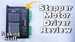 DM556 Open Loop Stepper Motor Driver Review for CNC Machines [upl. by Adria]