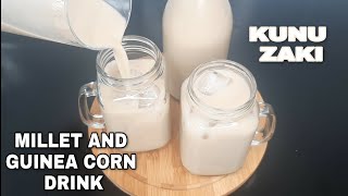 How to Make Nigerian Hausa KUNU ZAKI Drink So Nutritious amp Nourishing [upl. by Osy]