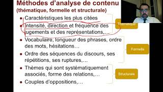 10 Analyse des données qualitatives [upl. by Aenil]