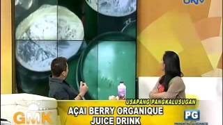 Acai Berry Juice Drink to cancer patients [upl. by Airakaz]