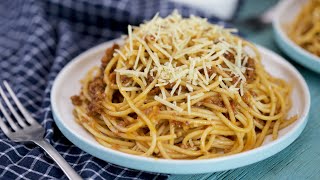 Classic Bolognese Spaghetti Recipe  Yummy PH [upl. by Eiro788]