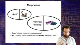 Introduction to Linguistics Morphology 1 [upl. by Shewchuk]