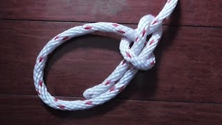 How To Tie A Snap Bowline Knot  Tutorial [upl. by Anayd456]