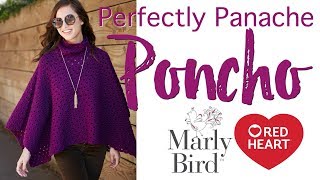 How to Crochet Crochet Poncho You Will Love  Beginner Poncho Free Pattern [upl. by Jenette894]