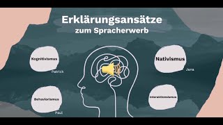 Spracherwerbstheorien [upl. by Aketal]