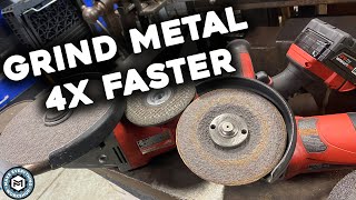 A Grinding Disc That EATS Metal Victograin VS Traditional Grinding Discs [upl. by Tobey52]