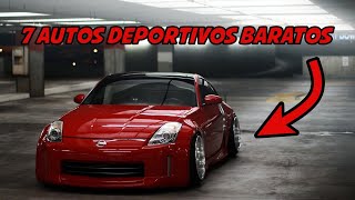 7 AUTOS DEPORTIVOS BARATOS PARA ESTUDIANTES VERSION TUNING I RACEMAN [upl. by Larkins]