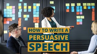 How To Write A Persuasive Speech [upl. by Erick]